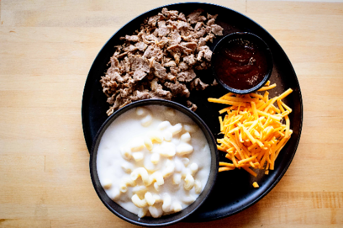 Order BBQ MOO Cheeze-Mac food online from Cheeze-Mac store, Lincoln on bringmethat.com