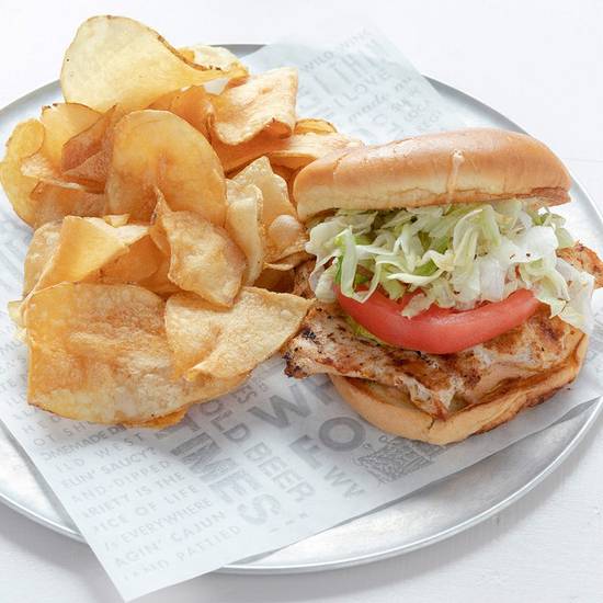 Order Chargrilled Chicken Sandwich food online from Wild Wing Cafe store, Hilton Head Island on bringmethat.com