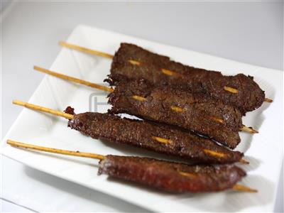 Order Beef on a Stick food online from MingHin Cuisine - South Loop store, Chicago on bringmethat.com