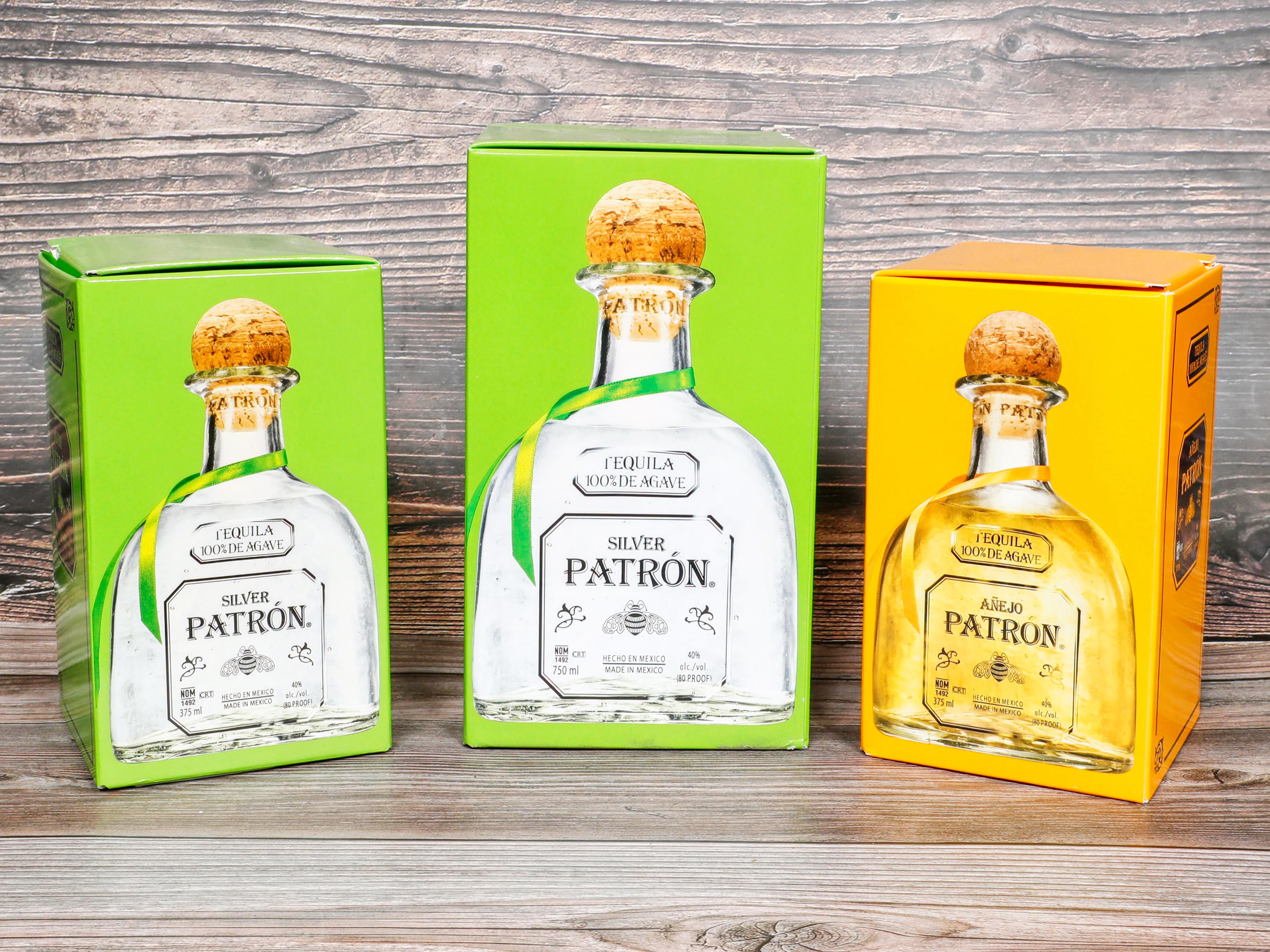 Order 750 ml. Patron Silver, Tequila  food online from Brothers Royal Crown Minimart store, Atwater on bringmethat.com