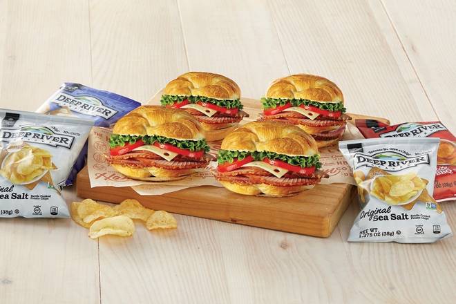 Order Ham Classic Sandwich 4-Pack food online from Honeybaked Ham store, Watchung on bringmethat.com