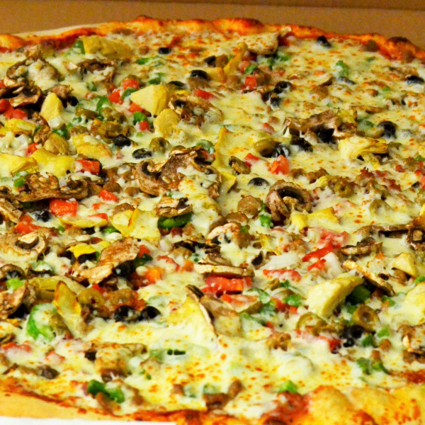 Order Super Veggie Pizza food online from Big Daddy's Pizza store, Littleton on bringmethat.com
