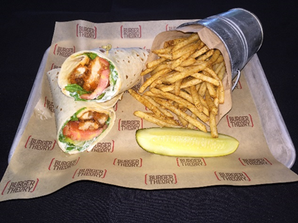 Order Spicy Buffalo Chicken Wrap food online from Burger Theory At Holiday Inn, Indianapolis Airport. store, Indianapolis on bringmethat.com