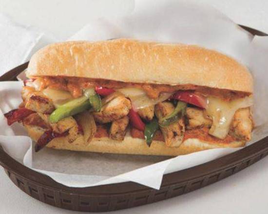 Order Chicken Cheesesteak Sandwich food online from Halal New Crown Fried Chicken & Gyro Place store, Upper Darby on bringmethat.com