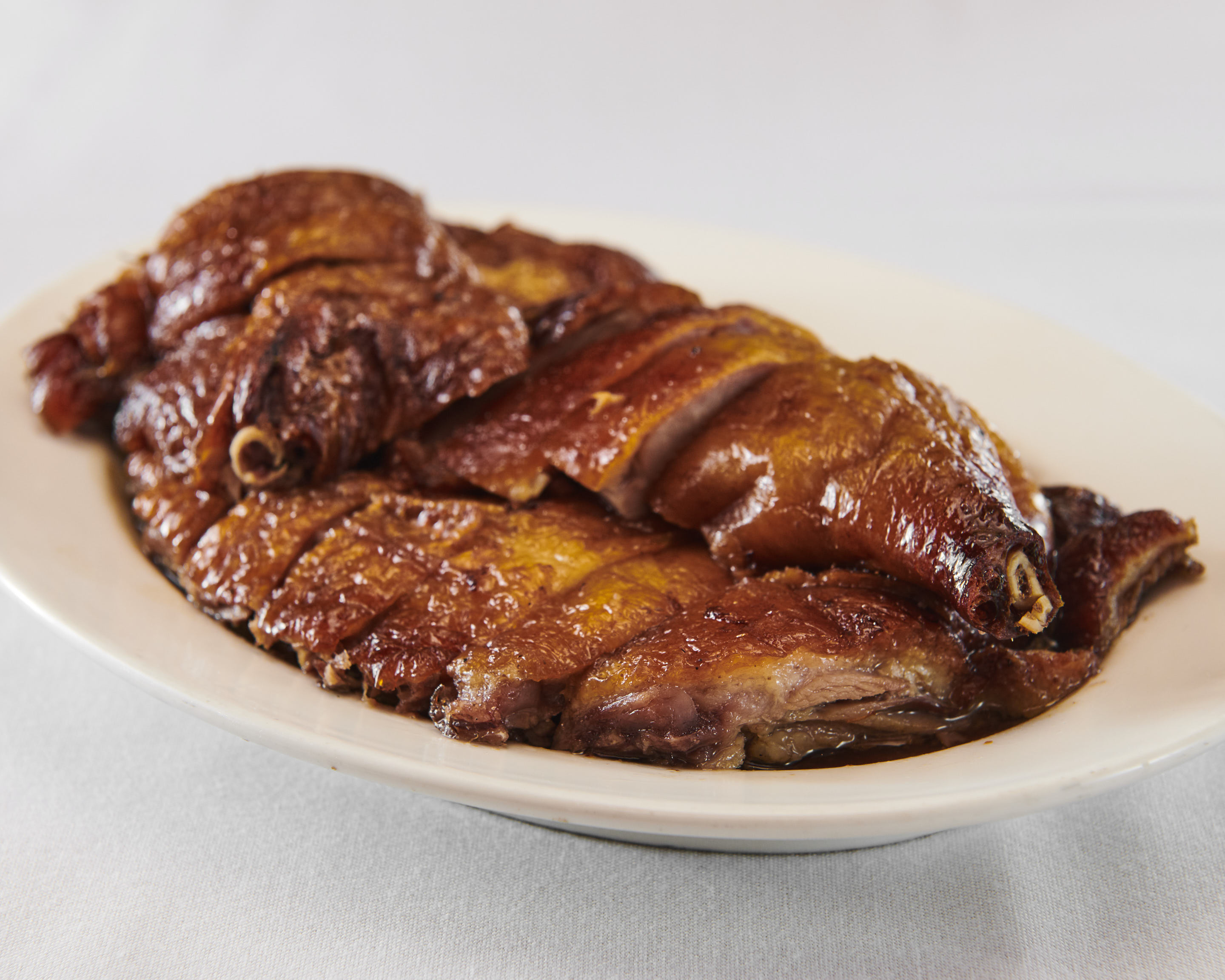 Order BB3. Roast Duck food online from Ollie's Noodle Shop & Grille store, New York on bringmethat.com
