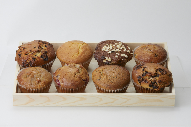 Order Just Muffins Platter food online from Murray's Bagels store, New York on bringmethat.com