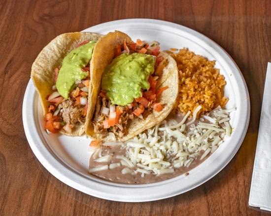 Order Carnitas Taco food online from Lourdes Mexican Food store, Cardiff on bringmethat.com