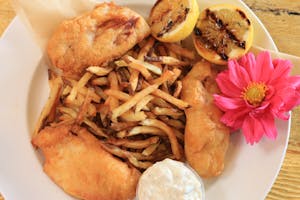 Order Fish n’ Chips food online from The Fish And The Hog store, Kamuela on bringmethat.com
