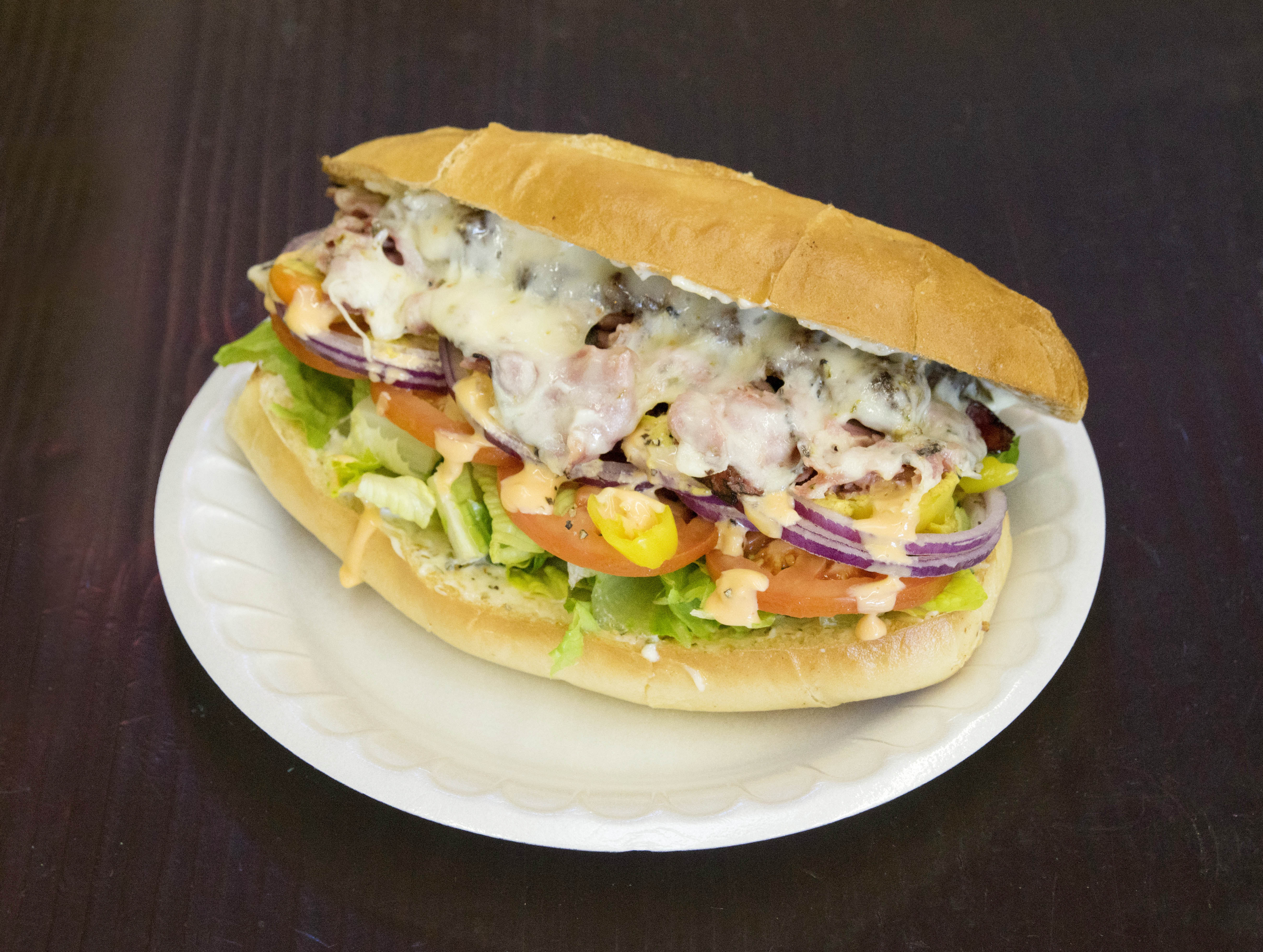 Order 12" Al Capone Sandwich food online from Knockout Deli store, San Diego on bringmethat.com