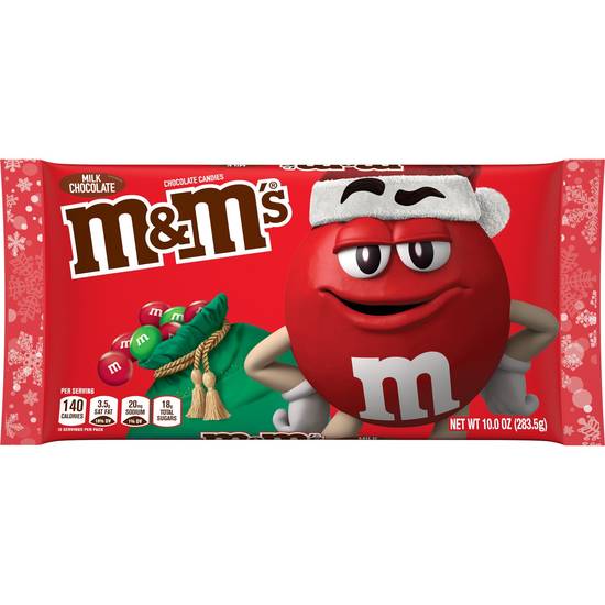 Order M&M'S Holiday Milk Chocolate Christmas Candy, 10oz Bag food online from CVS store, SOUDERTON on bringmethat.com