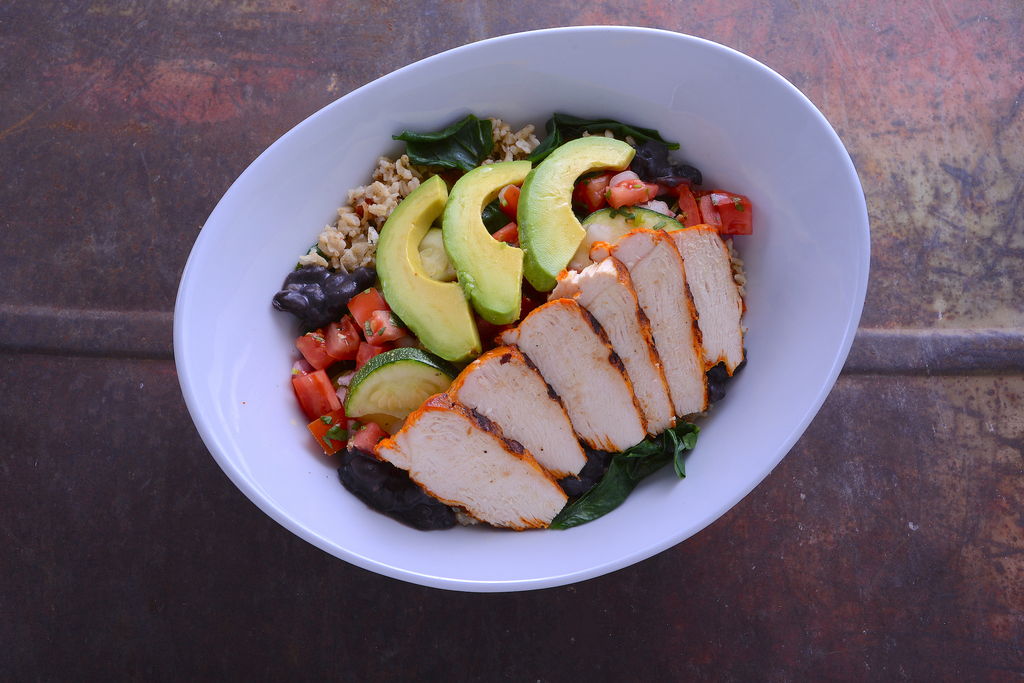 Order Power Bowl  food online from Sharky Woodfired Mexican Grill store, Beverley Hills on bringmethat.com