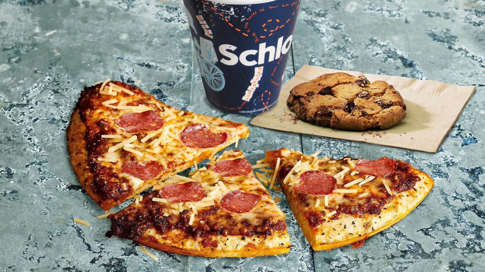 Order Kid's Pepperoni Cheese Pizza - Kids food online from Schlotzsky's store, Madison on bringmethat.com