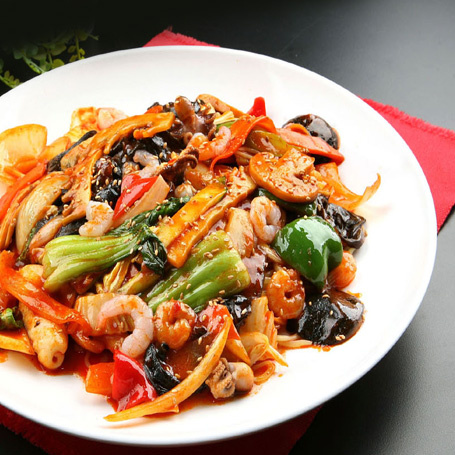 Order Seafood Jaengban Champpong food online from Tian Chinese & Korean Cuisine store, Ellicott City on bringmethat.com