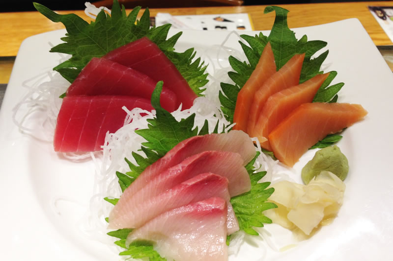 Order J23. Sashimi Platter food online from Hu Nan Palace Restaurant store, Fruitland on bringmethat.com