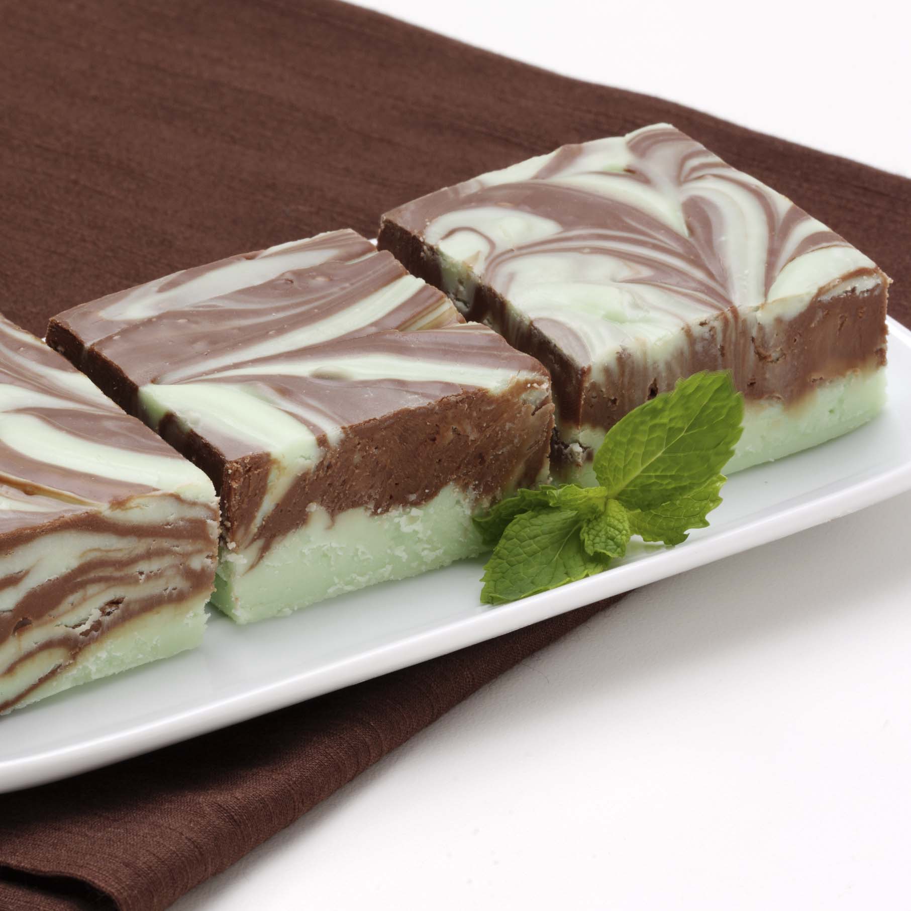 Order Chocolate Mint Swirl Fudge food online from Russell Stover Chocolates store, Omaha on bringmethat.com