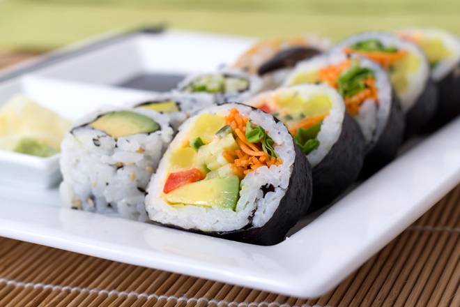 Order Vegetable Sushi Roll food online from Ichiban Golden Dragon store, South Bend on bringmethat.com