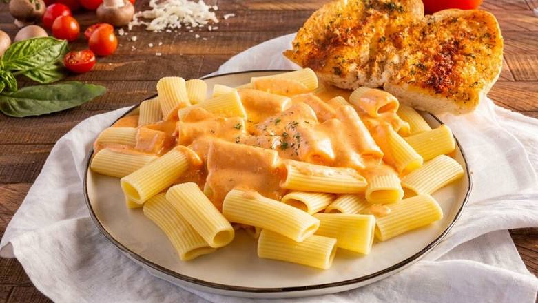 Order Pasta with Pink Sauce food online from Ameci Pizza & Pasta store, Los Alamitos on bringmethat.com
