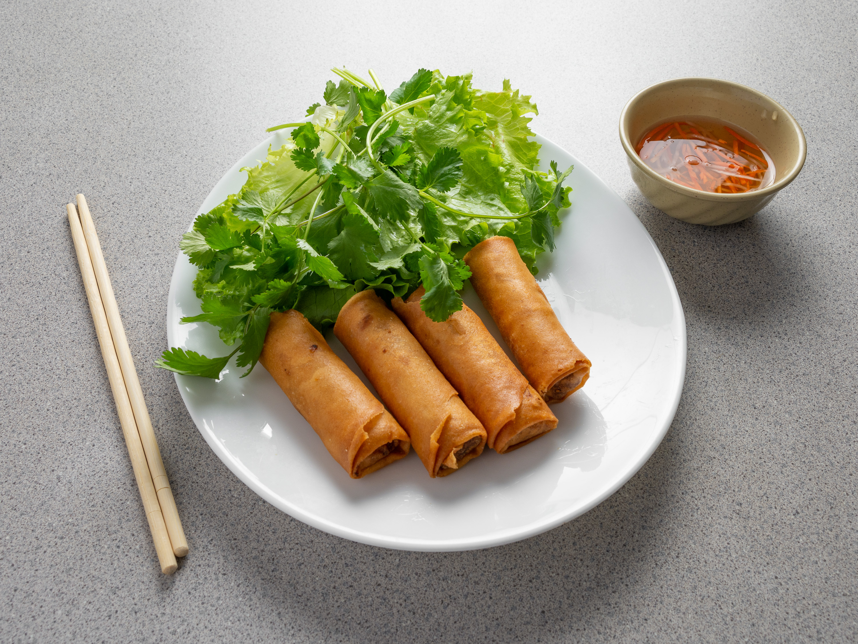 Order #31 - Chả giò - 4 Egg Rolls food online from Saigon Noodle House store, Temecula on bringmethat.com