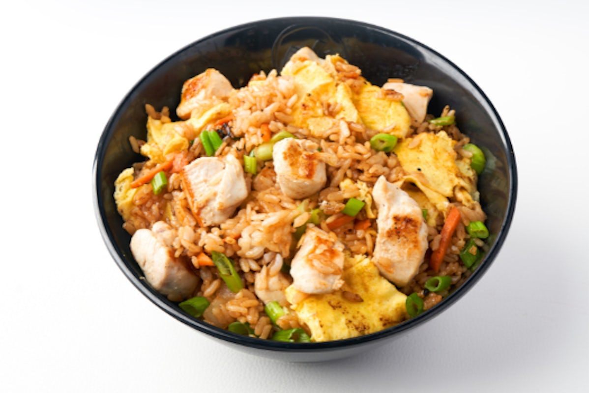 Order Kids Chicken Fried Rice food online from Genghis Grill store, Houston on bringmethat.com