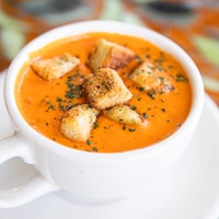 Order Cup Creamy Tomato Soup food online from Gregorio store, Carlsbad on bringmethat.com