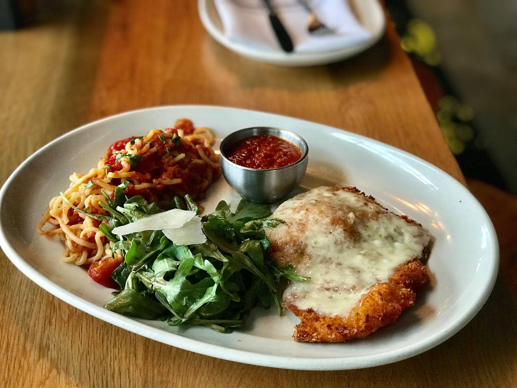 Order Chicken Parm food online from Pie Tap Pizza Workshop + Bar store, Dallas on bringmethat.com