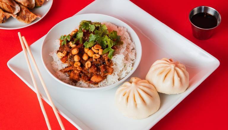 Order Bowl and 2 Bao  food online from Wow Bao store, Marble Falls on bringmethat.com