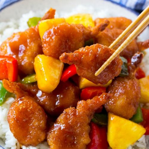 Order Sweet and Sour Shrimp food online from Hunan Taste store, Springfield on bringmethat.com