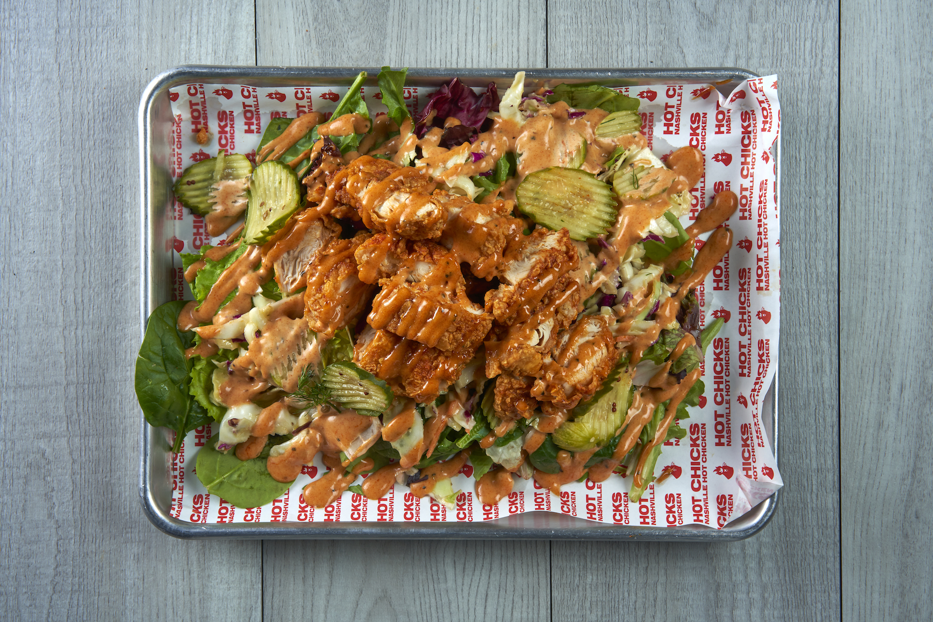 Order Big Salad food online from Hot Chicks Chicken store, Plano on bringmethat.com