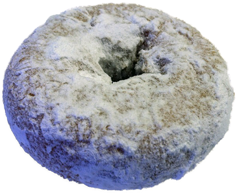 Order Powdered Cake Donut food online from Jack Donuts store, Kokomo on bringmethat.com