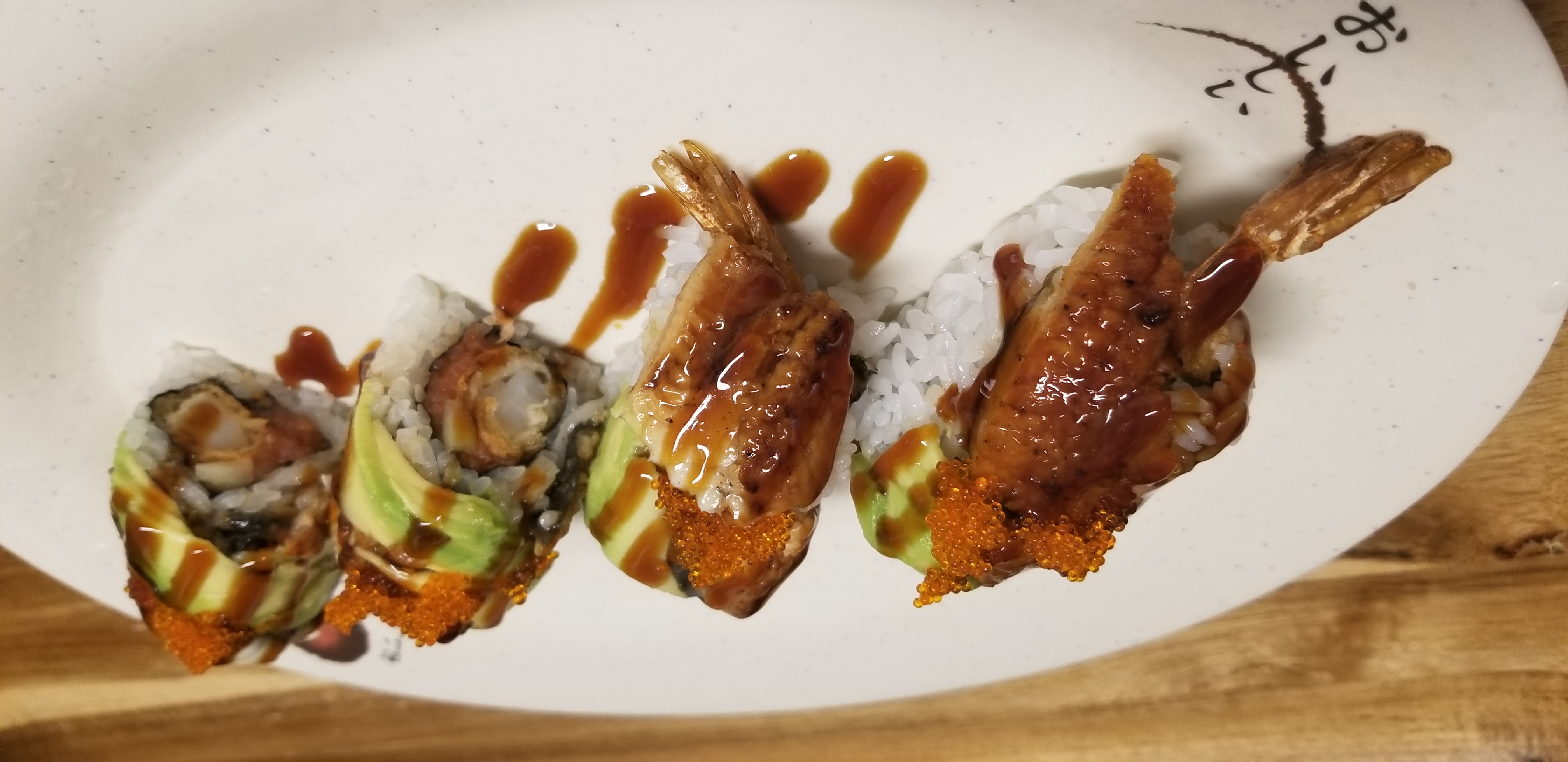 Order Spicy Dragon Roll food online from Cu Sushi store, Salinas on bringmethat.com