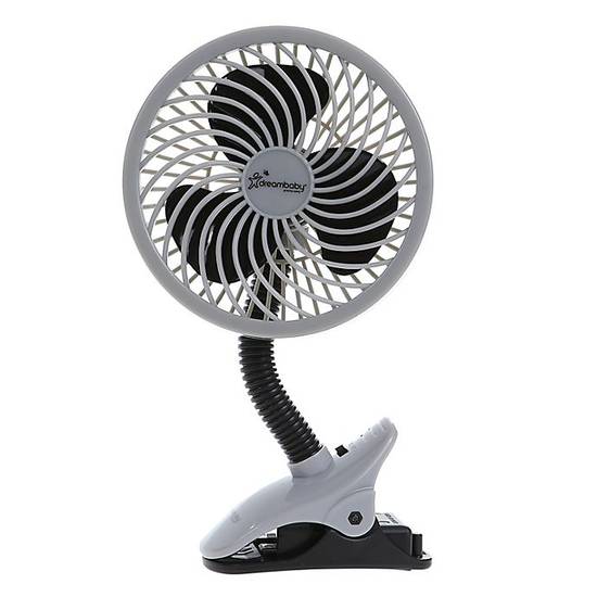 Order Dreambaby Deluxe EZY-Fit Clip-On Fan Grey/Black food online from Bed Bath & Beyond store, Lancaster on bringmethat.com