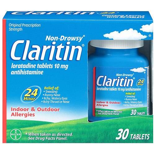 Order Claritin 24 Hour Allergy Relief Tablets - 30.0 ea food online from Walgreens store, DALLAS on bringmethat.com