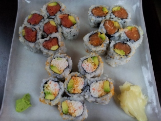 Order M2. Spicy Maki Combination food online from 88 Chinese & Sushi Sherman Oaks store, Van Nuys on bringmethat.com