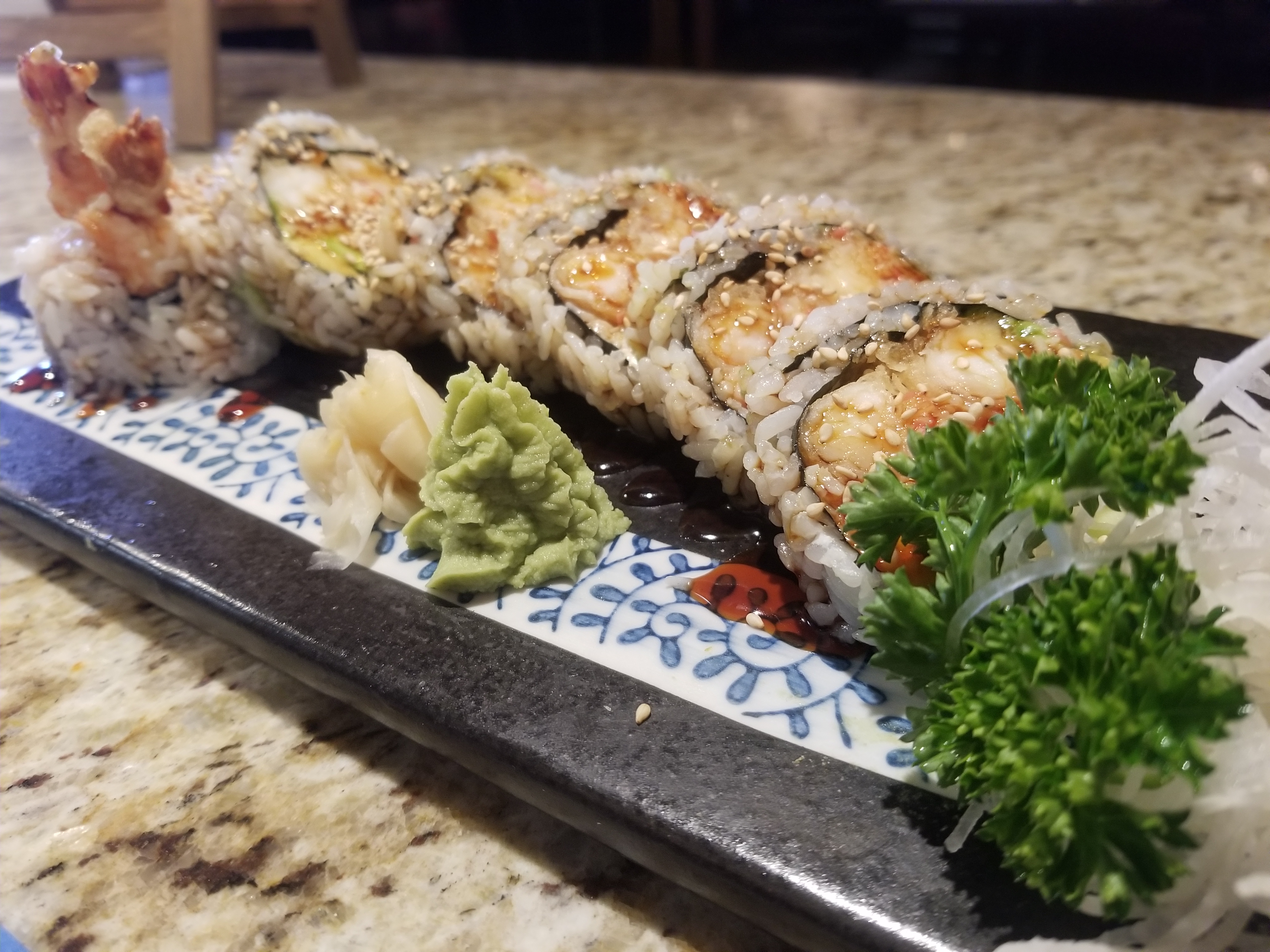 Order Shrimp Tempura Roll food online from Miso Sushi store, Anchorage on bringmethat.com