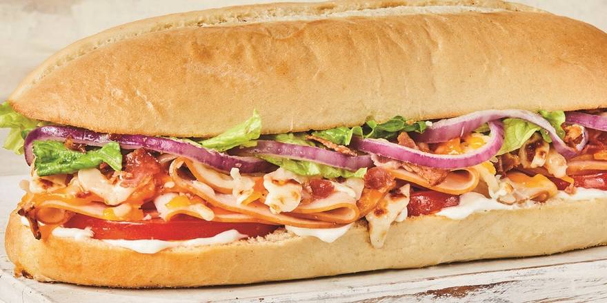 Order Turkey Bacon Cheddar Sub food online from Vocelli Pizza store, Moon Twp on bringmethat.com