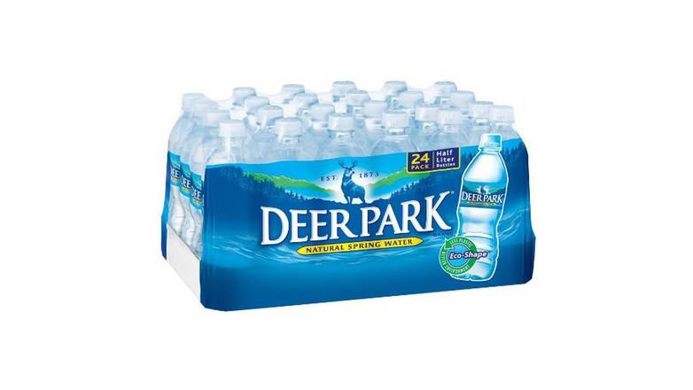 Order Deer Park Spring Water - Pack Of 24 food online from Exxon Constant Friendship store, Abingdon on bringmethat.com