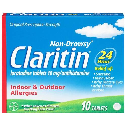 Order Claritin 24 Hour Allergy Relief Tablets - 30.0 ea food online from Walgreens store, Kingsland on bringmethat.com
