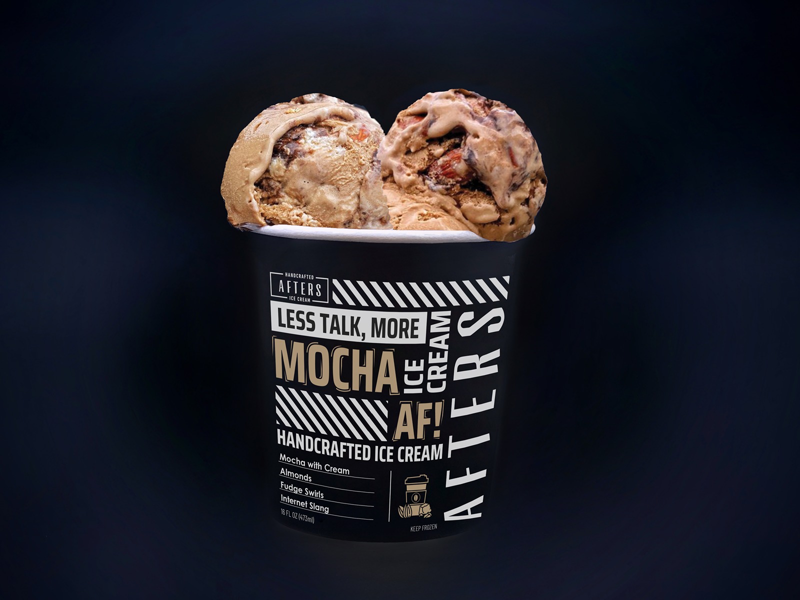 Order Mocha AF food online from Afters Ice Cream store, Chino Hills on bringmethat.com