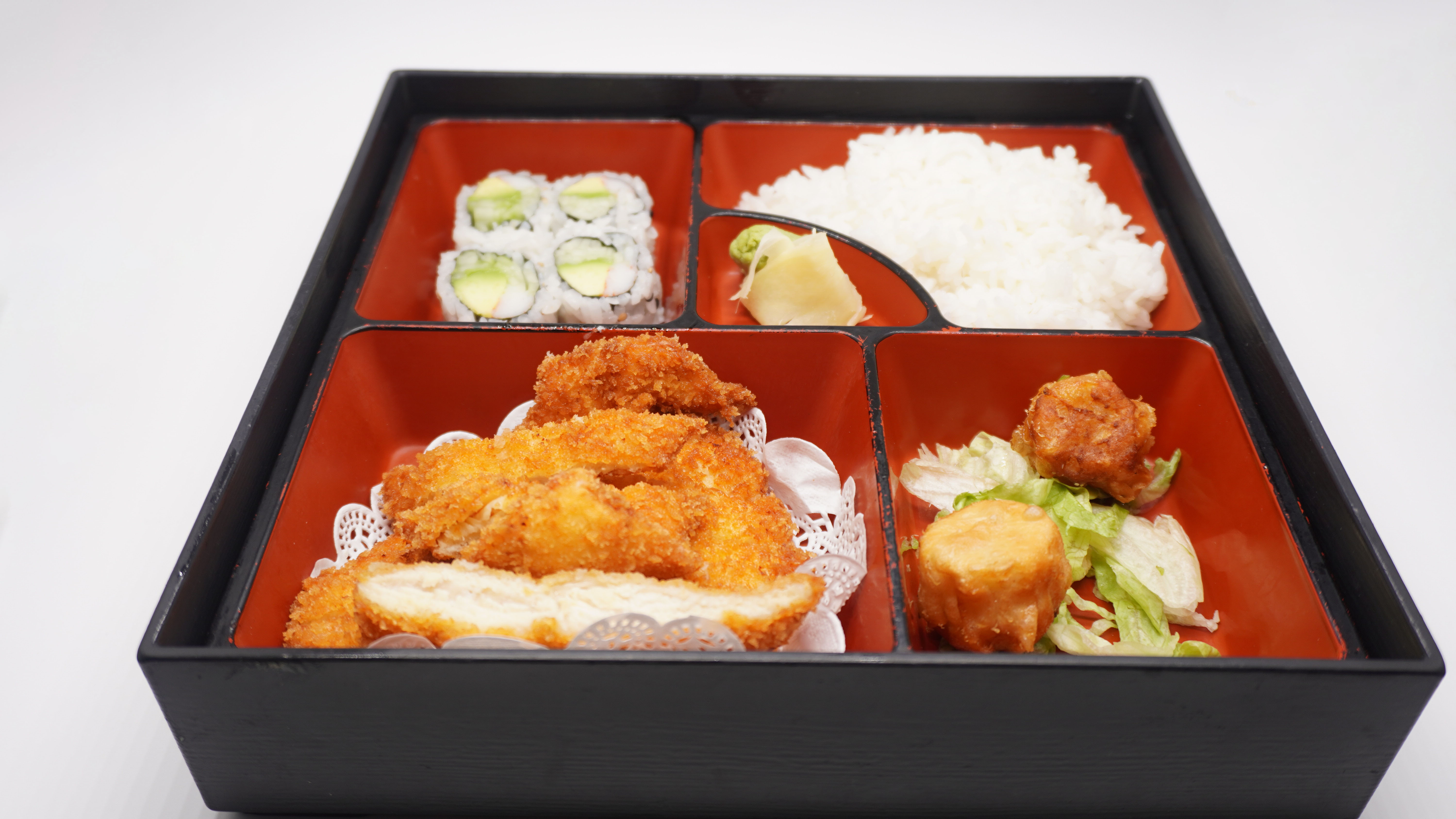 Order Pork Katsu Bento Box Lunch Special food online from Mizu Japanese Restaurant store, Niles on bringmethat.com
