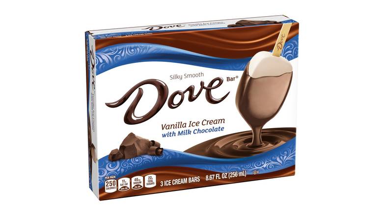Order Dovebar Vanilla Milk Chocolate food online from Red Roof Market store, Lafollette on bringmethat.com