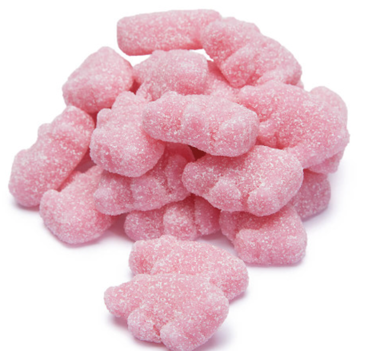 Order Sour Gummy Pigs food online from The Sweet Shop Nyc store, New York on bringmethat.com
