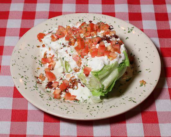 Order Wedge Salad food online from Collina's store, Houston on bringmethat.com