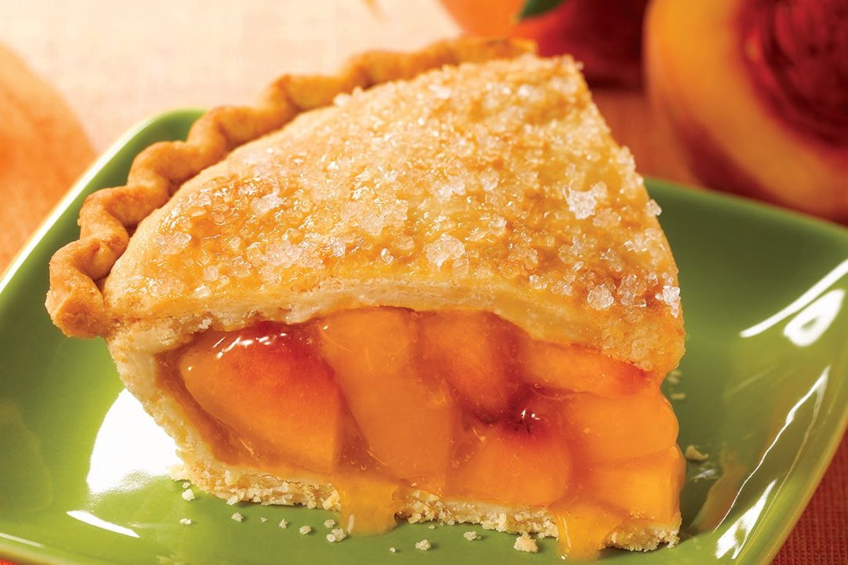 Order Peach Pie Slice food online from Bakers Square store, Woodridge on bringmethat.com