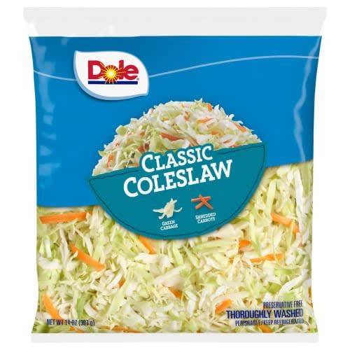 Order Dole · Classic Coleslaw (14 oz) food online from Shaw's store, Londonderry on bringmethat.com