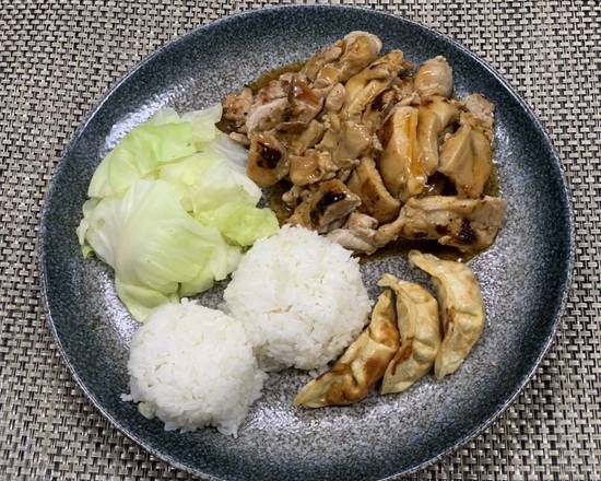 Order F9. Chicken Teriyaki with rice  food online from Kanda Ramen & Bbq store, San Leandro on bringmethat.com