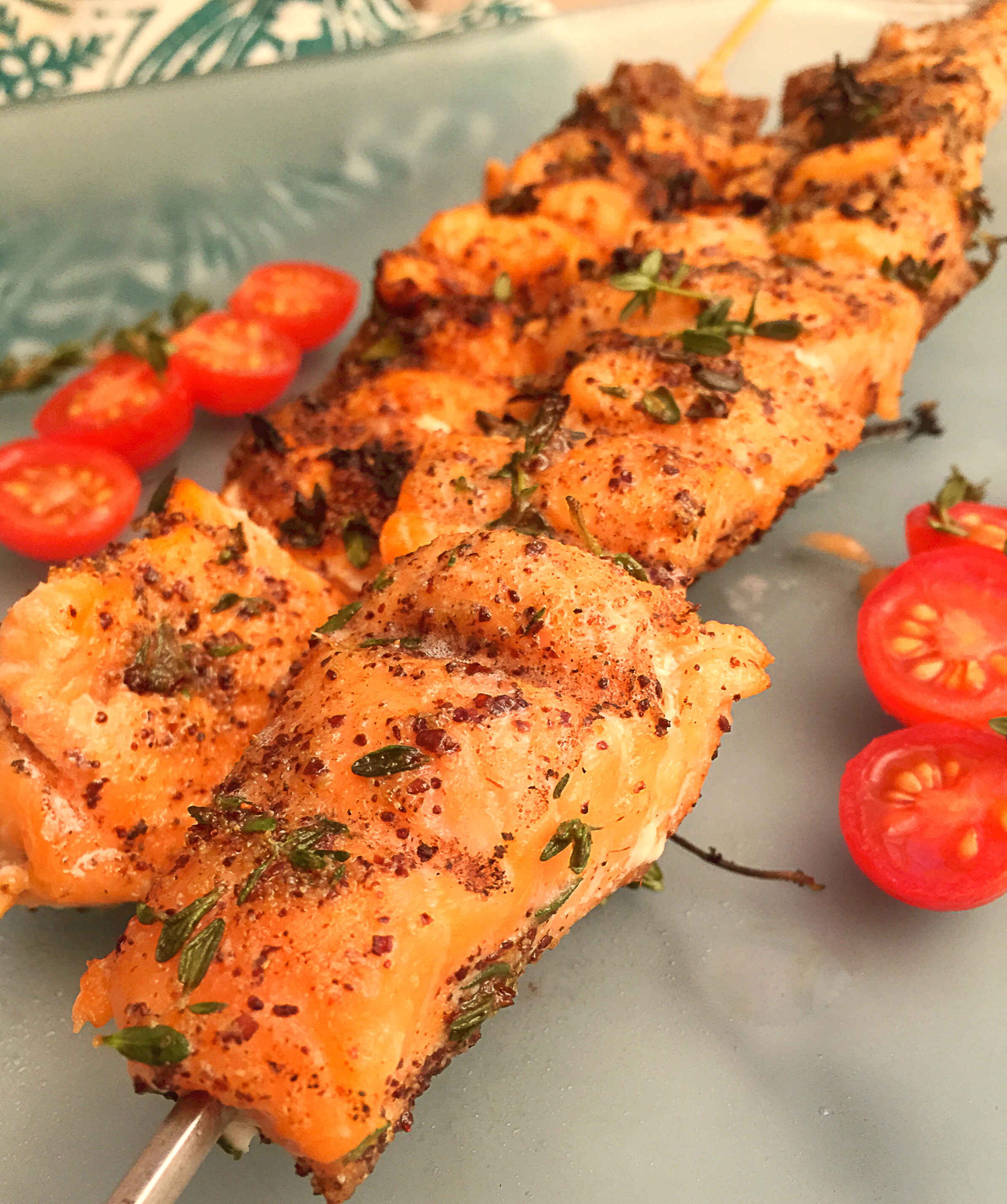 Order Salmon Kabob food online from Salam store, Chicago on bringmethat.com