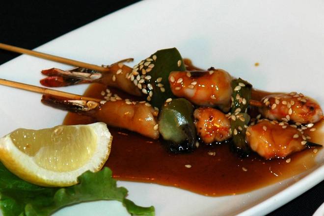 Order Shrimp Kushiyaki food online from Azuma store, Cupertino on bringmethat.com