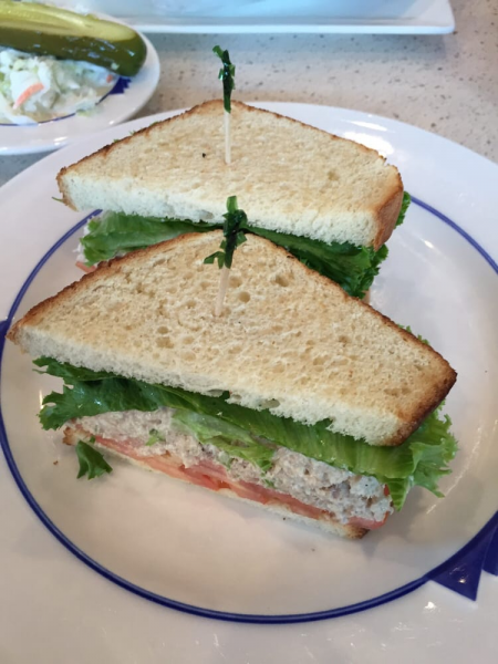 Order Tuna Fish Salad Sandwich food online from Atlantic Diner store, South Richmond Hill on bringmethat.com