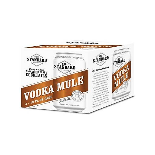 Order The Standard Vodka Mule (4PK 355 ML) 131892 food online from Bevmo! store, San Diego on bringmethat.com