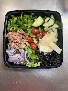 Order Chopped Salad (440 cal) food online from Rosatis Pizza store, Peoria on bringmethat.com